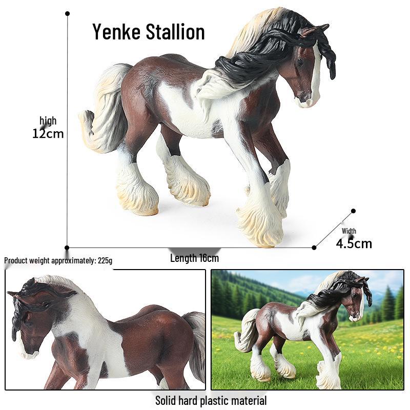 Children's Thousand-Mile Horse Simulation Model Toy and Sand Table Set