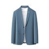 New Solid Color Suit Jacket for Men, Korean Version, Trendy, Fashionable, Slim, Business Casual, Single Suit, Casual Suit