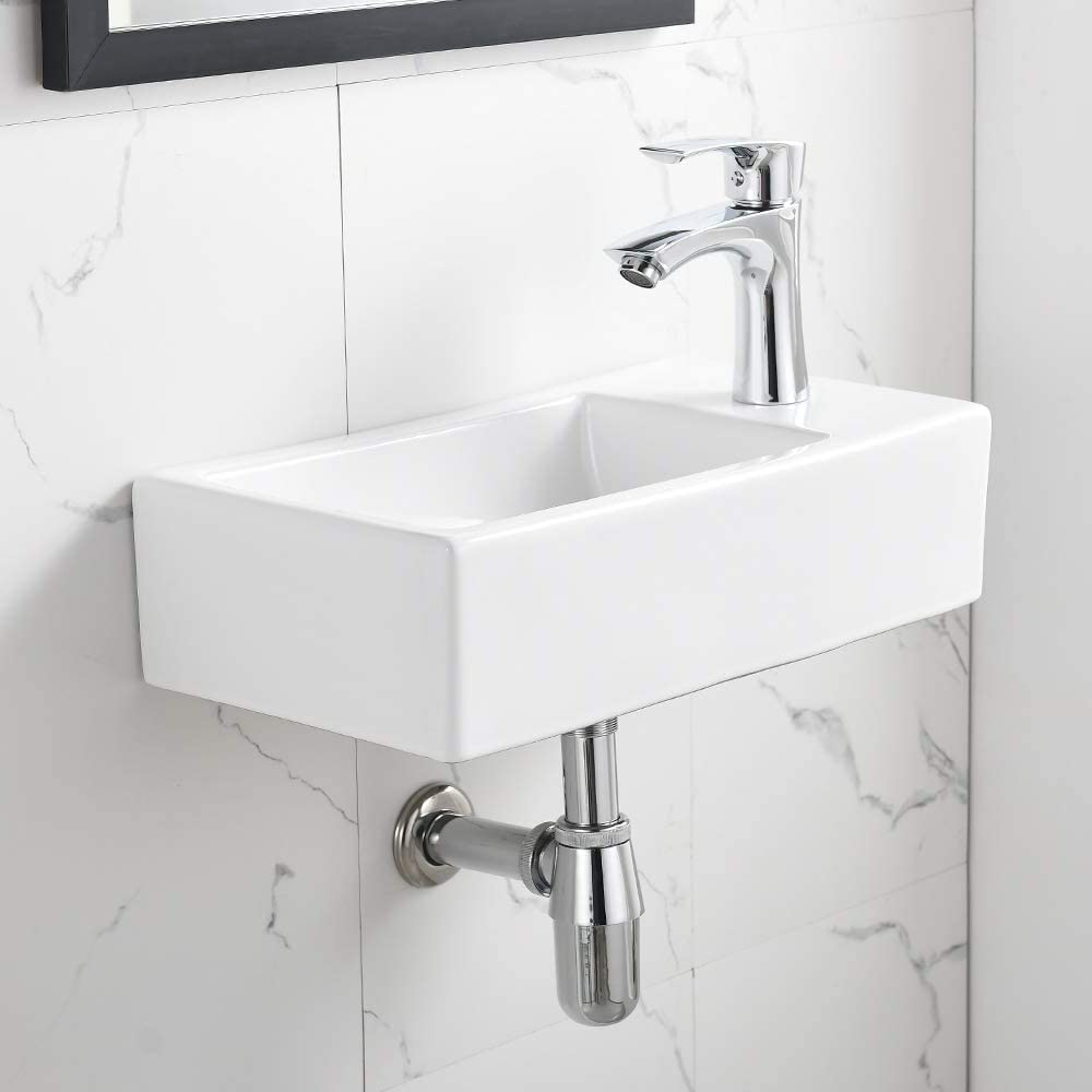 drain set Mini hand wash hand wash small wash wash stylish hand wash [Wall included] basin, wall-mounted, basin, compact, basin, bowl, washstand,