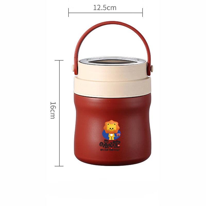 TejieJing Portable Insulated Stainless Steel Lunch Box
