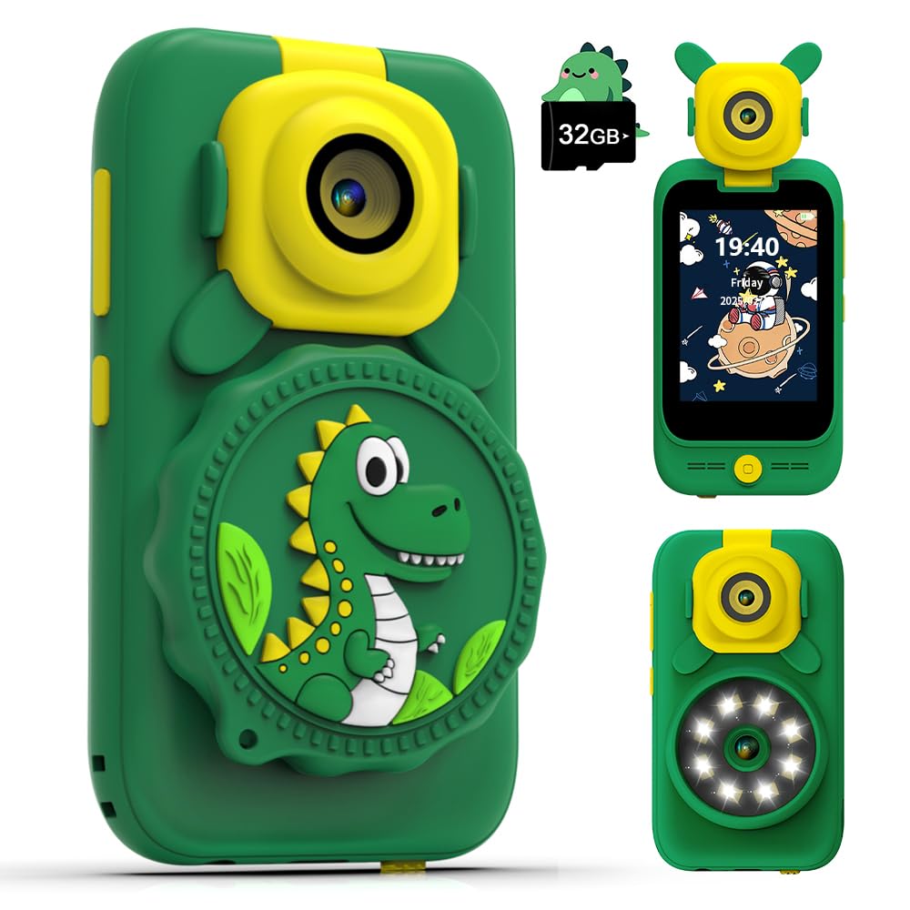 

Телефон для микроскопа Английский MP3 32 ГБ карта Мальчики и День рождения Японская инструкция в комплекте Детская камера, Детская [Новинка 2025] Детская камера,