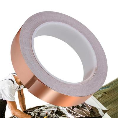 20M Copper Foil Tape Single Side Conductive Shielding Tape Snail Tape Stain Glass Home Appliance DIY Copper Tape