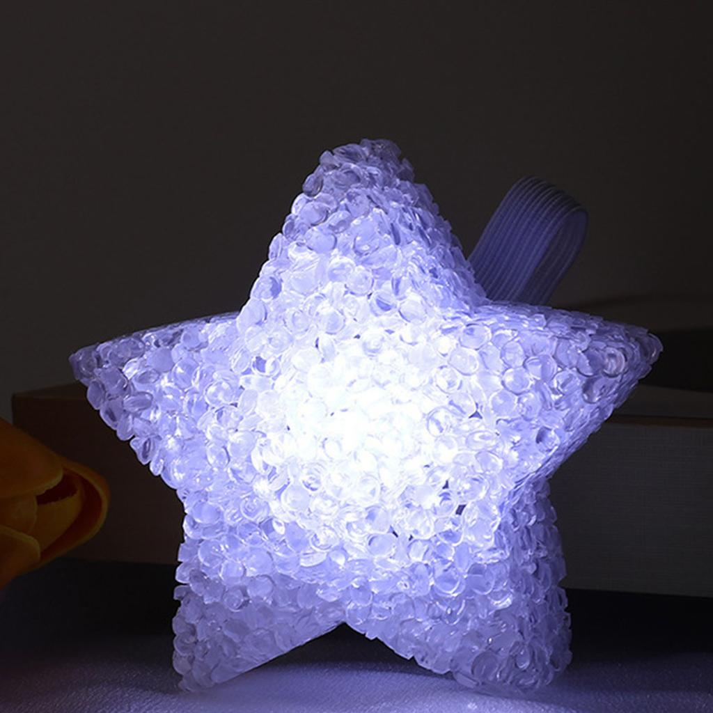 Handheld Star Shape Light Acrylic Battery Powered Soft Glow Concert Star Lamp for Chorus Decor
