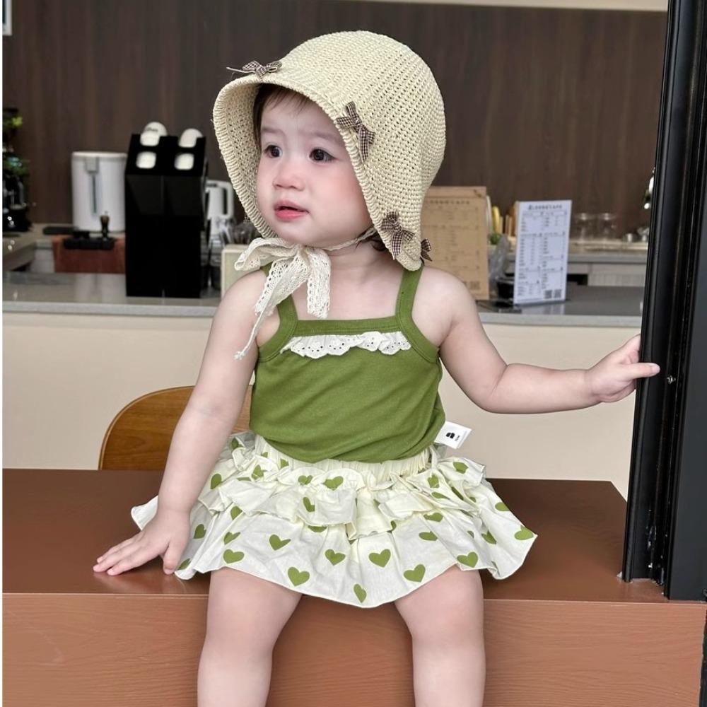 Sun Protection Children Panama Caps Foldable Baby Sun Hat Cute Bow Straw Hat