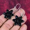 Black Onyx 925 Solid Sterling Silver Earrings, Handmade Gemstone Jewelry Earrings For Memorial Day