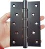 6-Inch square angle stainless steel ball bearing heavy-duty door hinge black including installation accessories 2 pcs