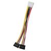 2.5 Dual SSD to 3.5 inch Bracket Frame HDD Mount SATA Cable Data Power Cord
