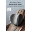 Car Headrest & Lumbar Support Cushion Ergonomic Car Seat Neck Back Rest Pillows Orthopedic Memory Foam Head Rest and Lower Lumbar Support Pillow Set