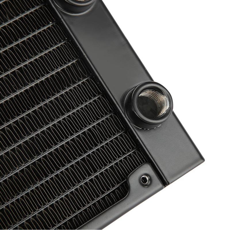 12 Tubes Computer Heat Exchanger G1/4 Thread Water Separator Water Cooler Tube for PC Computer Water Cooling System Tube Cooling