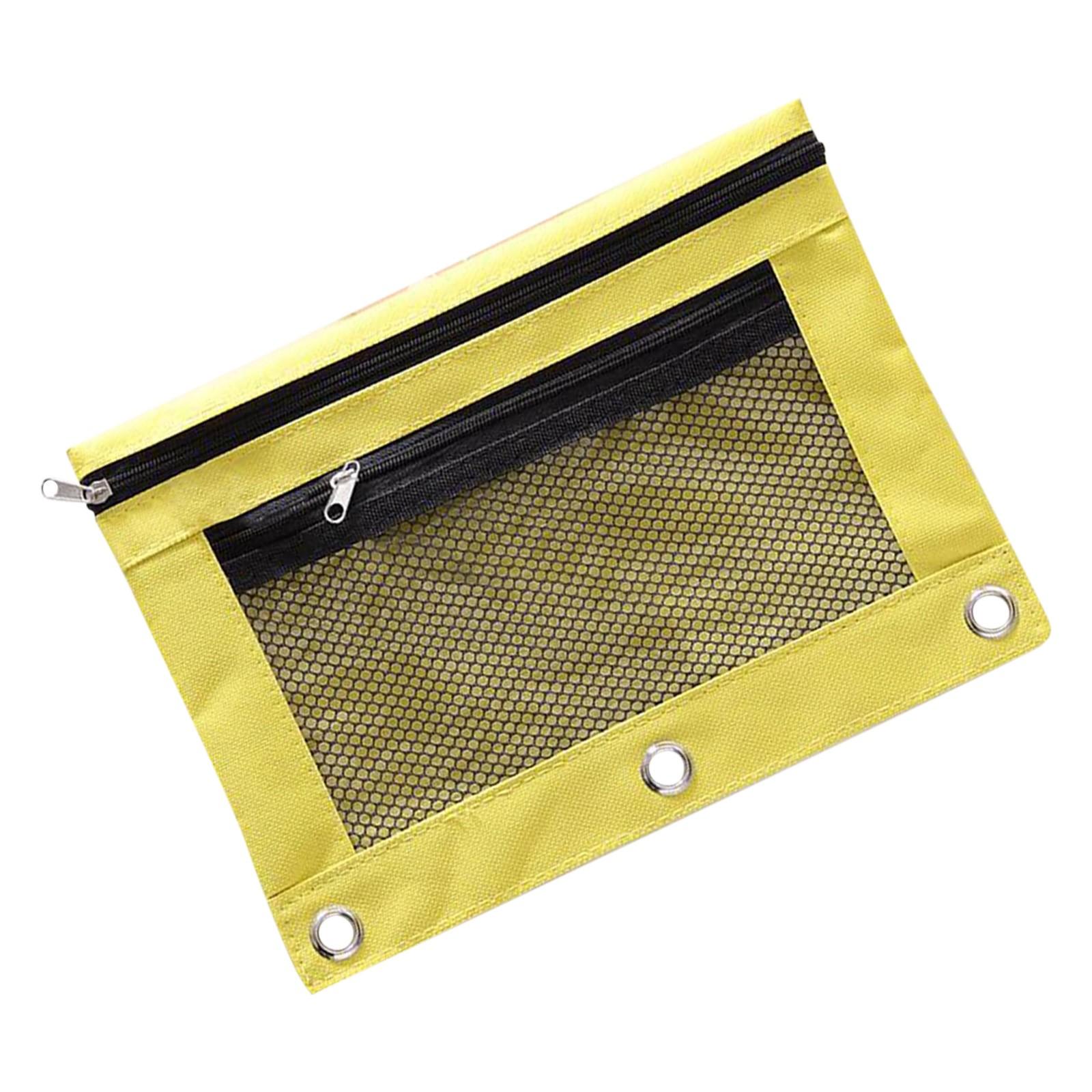 

Цветной двухслойный холст ткань молния бумага папка для документов книга карандаш пенал сумка папки документы сумки жёлтый