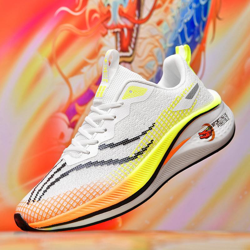 Running shoes, sports shoes, racing shock absorption, ultra-light running shoes for boys, teenagers, students, running shoes, ultra-light shock abso