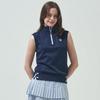 Half Zip Sleeveless T shirT Plus Ny