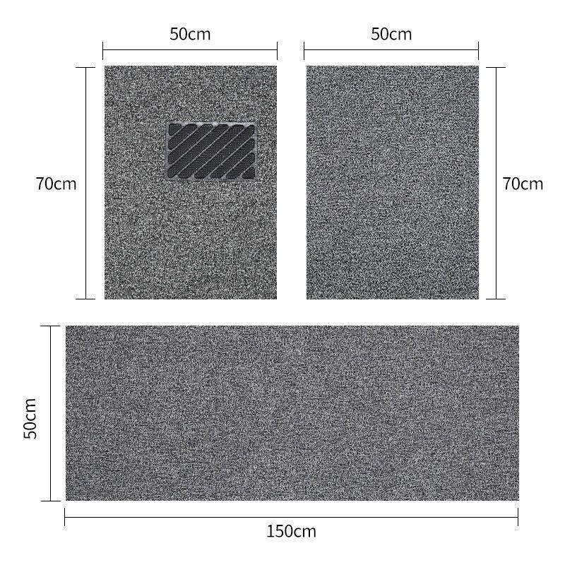 Auto Car Floor Mat Car E with Floor Mat Wire Ring Neutral Can Be Cut by Self-Cutting Single Main and Co-Pilot Car Floor Mat-