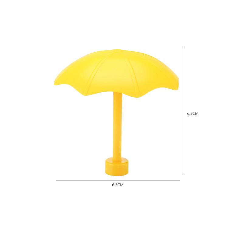 Big Building Block Accessories Train Track Traffic Signs Light Roadblock Parking Pole Fence Compatible Outdoor Series Kids Toys