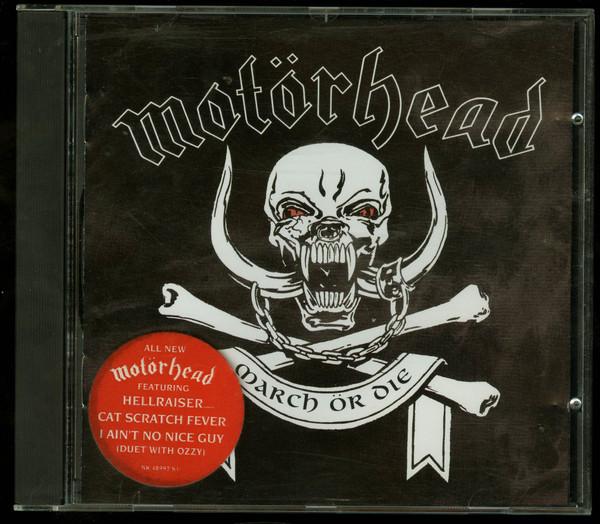 

CD MOTRHEAD - March r Die NK48997 WTG Records 1992 US Rock Used