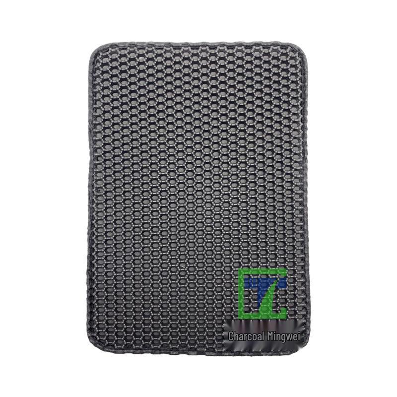 Extra Large Honeycomb Anti-Tracking Cat Litter Mat - Double Layer, Anti-Spill Design for Sand Control