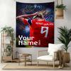 Haaland Custom Your Name Wall Decor Tapestry Art For Pet Memorial Birthdaywedding Party Backdrop Family Gift