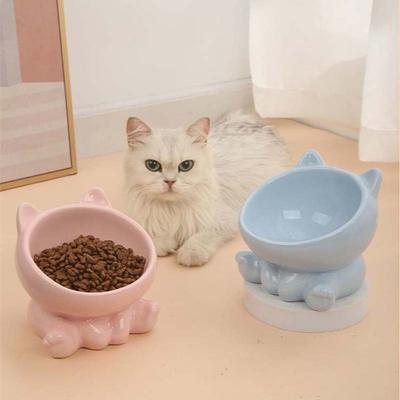 Malzemeleri Koruma Servikal Pet Besleme Kasesi Evcil Hayvan Malzemeleri Kedi Mama Kasesi Su Besleyici Kabı