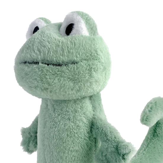 Plush Green Lizard Toy Huggable Stuffed Standing Lizard Plushie Simulation Animal Doll Home Living Room Bedroom Decoration Birthday Gift