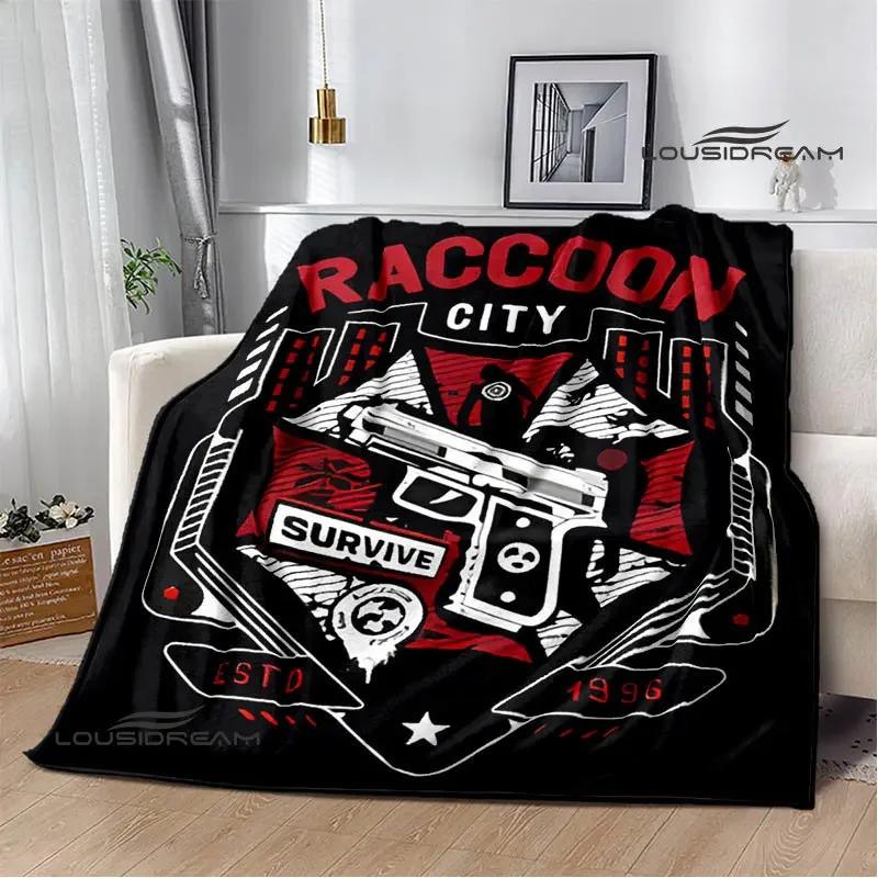 Biochemical Umbrella Printed Blanket Kids Warm Blanket Flannel Soft and Comfortable Blanket Home Travel Bedding Gift