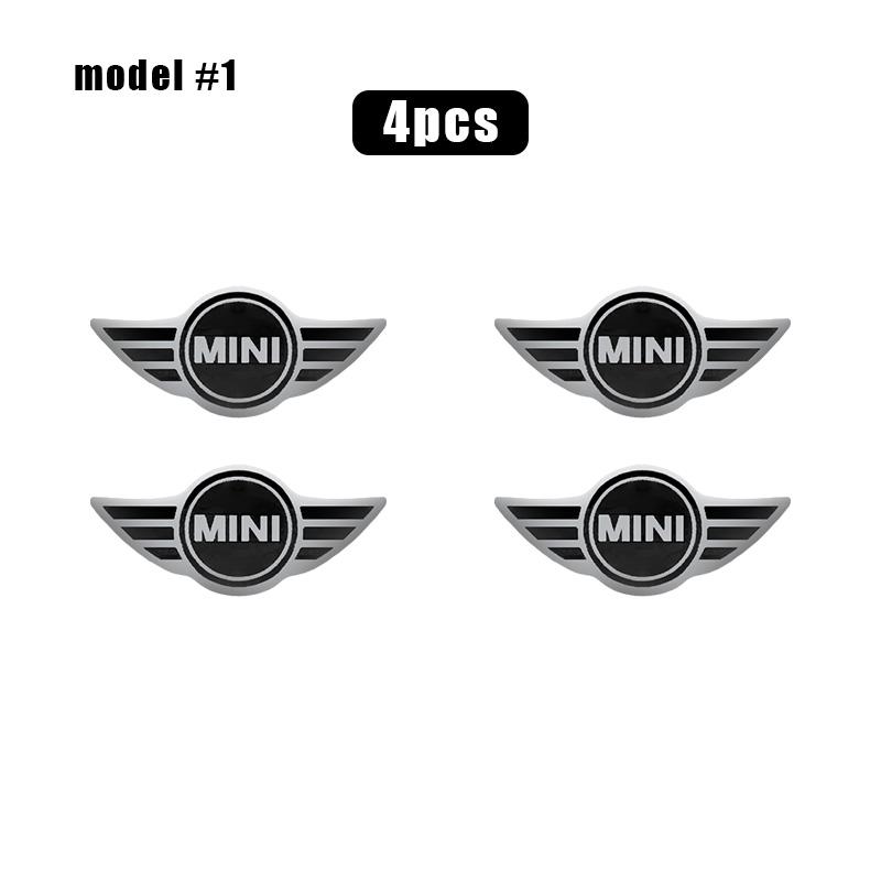 

Car Styling Remote Key Stickes Badge For MINI Cooper S Works JCW R55 R56 R50 R53 R60 R61 F54 F55 F56 Auto Emblem Decal Accessory