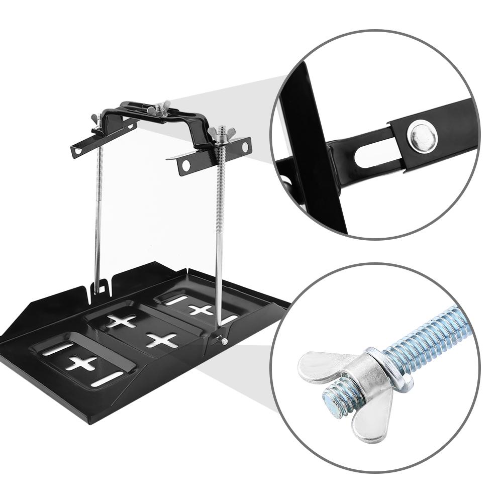 Battery Tray Hold Down Hold Down Kit Battery Tray Hold Down Iron Car Battery Tray Adjustable Hold Down Clamp Kit