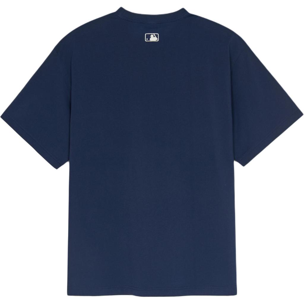 New MLB T Shirts Unisex Marine Blue 3ATSE0253-50NYS