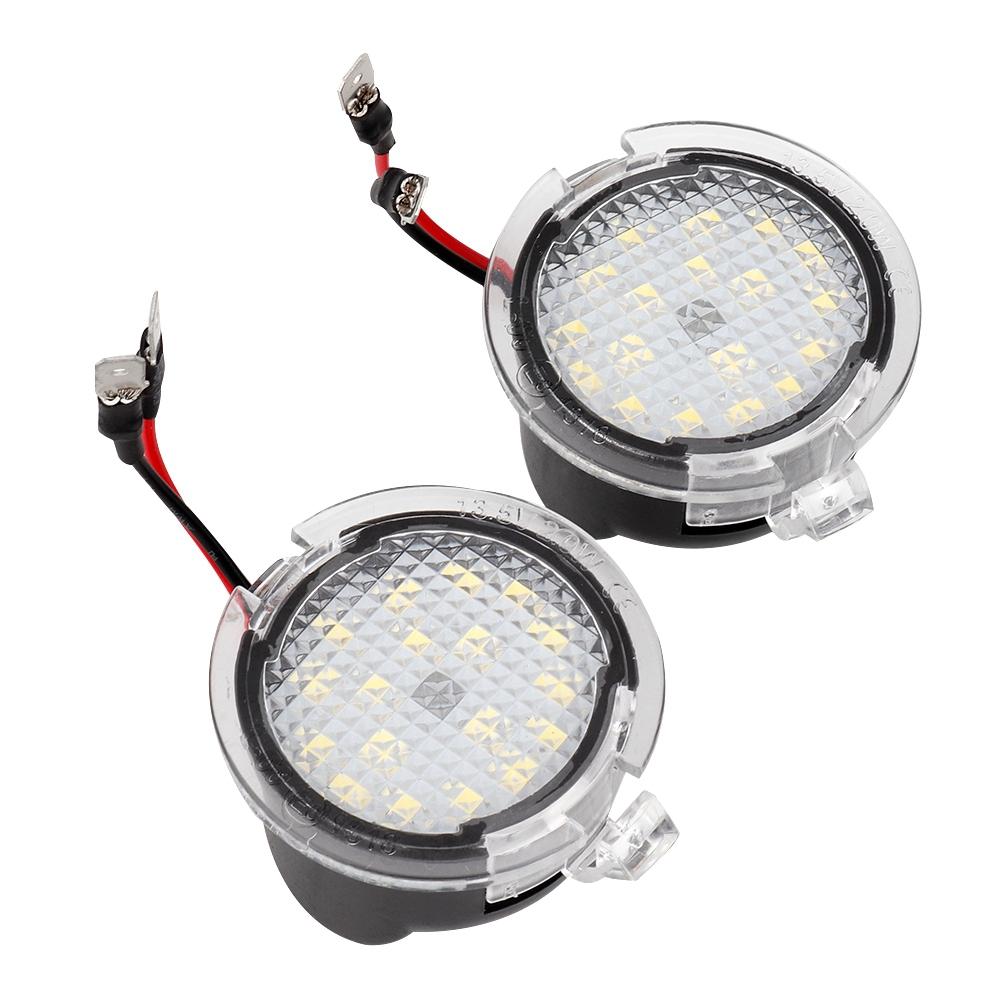 LED Under Side Rearview Mirror Lamp High Brightness Easy Installation ABS Material for Taurus Expedition