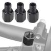 Motorcycle Mirror Conversion Adapter 4pcs Bike Mirror Adapter Screw Conversion Adapter M8/M10 Height Adjustment