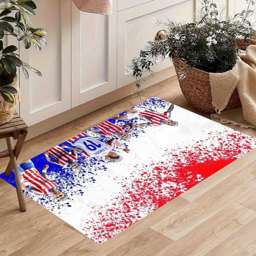 Atletico Madrid Nonslip Kitchen Mat Floor Carpet Rug For Indoors Outdoors Home Decor Room Supplies Spring Decor