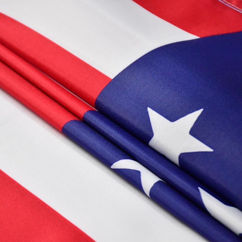 YongFoto New Jersey State Flag 6x10ft Double Sided NJ Flags Banner for Outdoor Celebrations Home Garden Porch Party Decoration Flags with 2 Sturdy