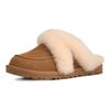UGG Pantoufles Loria Fur Confortables Simples à Bout Ouvert Pantoufles Femme 1174571-CHE