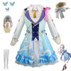 Flower Time Letter Cosplay Ayaka Kamisato Ayaka New Dress Skin Flower Time Letter Cosplay Costume