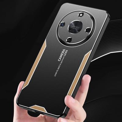 Pentru Honor X9B Husă Metal Aluminiu Husă Protectie Lentila Îngheț Pentru Honor X9B Preveni amprentele Metal + TPU
