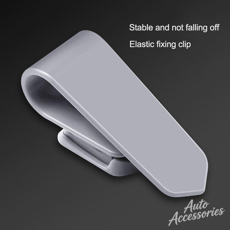 Car Interior Sun Visor Glasses Holder Sunglasses Case Card Ticket Holder Clip For Porsche Boxster Cayman Cayenne Macan Panamera