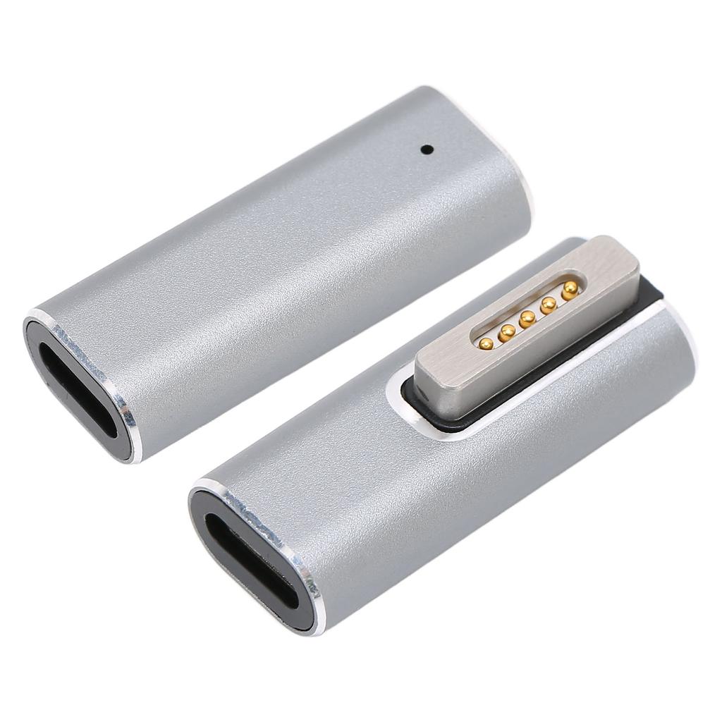 Type C To Magnetic Adapter T Tip 5A PD Fast Charging Magnetic Suction Interface USB C To Magnetic Adapter for OS X