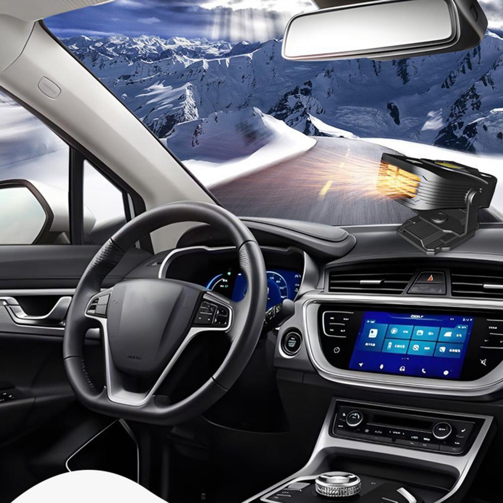2 în 1 Încălzire rapidă Dezghețare Dezaburire Portabil 2 în 1 Încălzitor auto Ventilator de dezghețare pentru încălzire rapidă Auto pentru mașini pentru vreme
