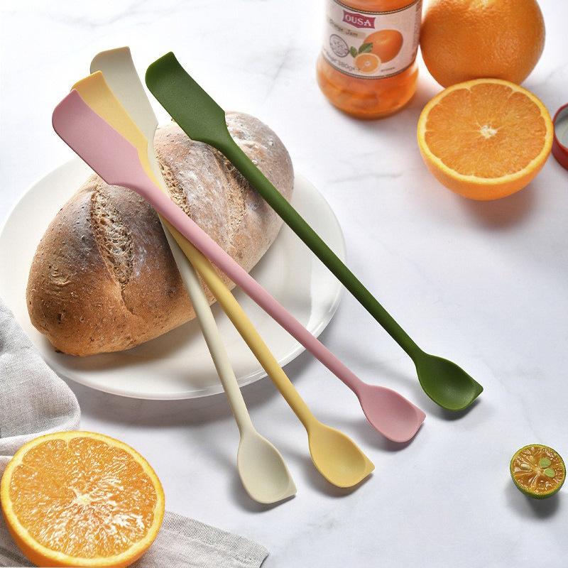 Non-stick Easy Clean Silicone Jam Spoon Ideal for Kitchen Tableware Needs