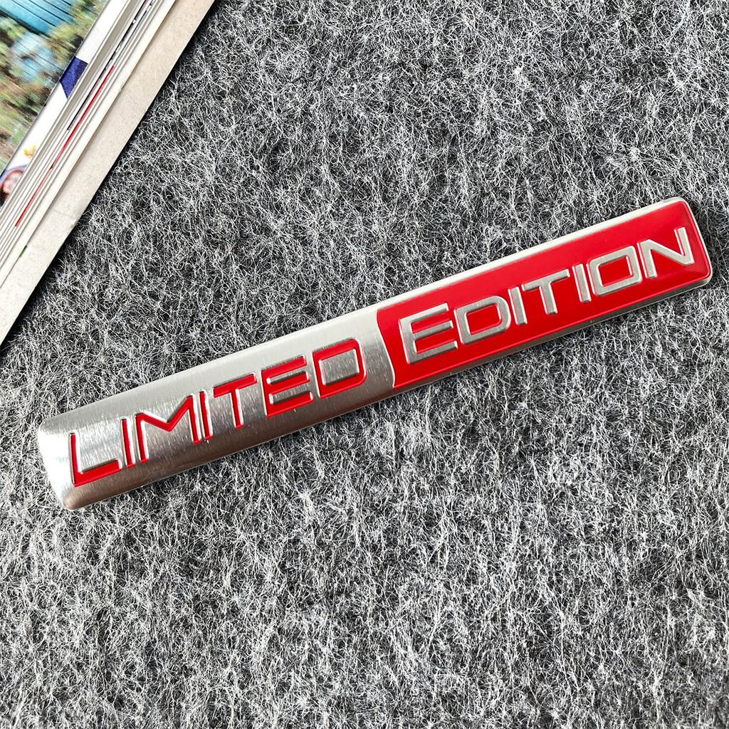 1pcs New LIMITED EDITION Emblem  Car Sticker 3D Aluminium Alloy Material Decorative  Auto Door Side Rear Bumper Sticker