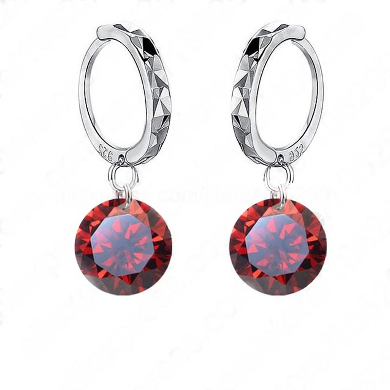 Fashion Accessories Custom Wholesale Fashional Earring For Women 925 Sterling Silver Jewelry Cubic Zirconia CZ Earings