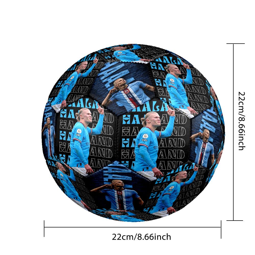 Haaland Etihad Airways Football Celebration Size 5 Soccer Football Machine Sewn Indooroutdoor Universal Football Unique Gift For Soccer Lovers