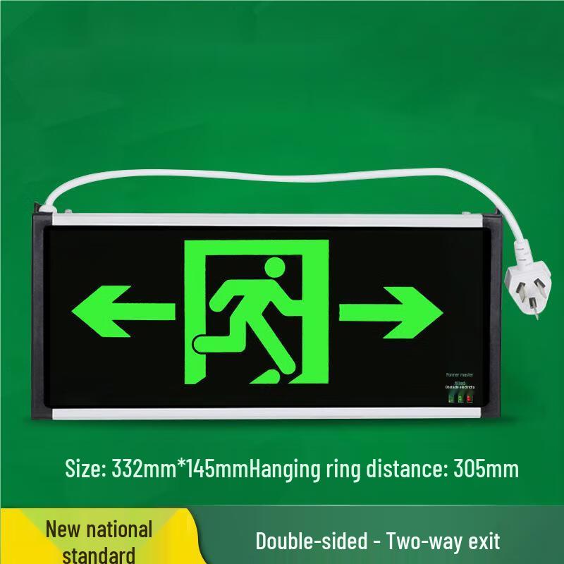 Linpan LED Emergency Exit Sign Light