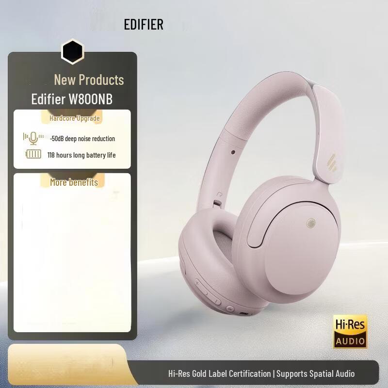 Edifier W800NB Active Noise Cancelling Wireless Headphones