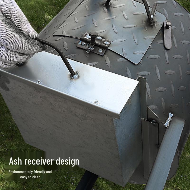 Traditional Smokeless Firewood Stove for Outdoor and Rural Use