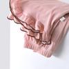 Girls' Bell Bottom Pants Summer Children's Ice Silk Wide Leg Pants Ruffled Casual Pants