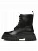 Pepe Jeans Queen Bass Damskie Buty Czarne Botki Sznurowane 39 Awe