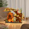 ABS Plastic Capybara Bara Micro-Particle Creative DIY Toy Pen Holder Assembly Building Blocks Valentines Day