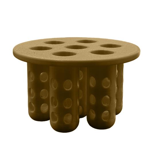 Yousheng Scallion Regrower 3D Printed Scallion Planter Lid 7 Holes or 9 Holes Kitchen Regrowing Tool for Hydroponic Container Easy Scallion Regrowth