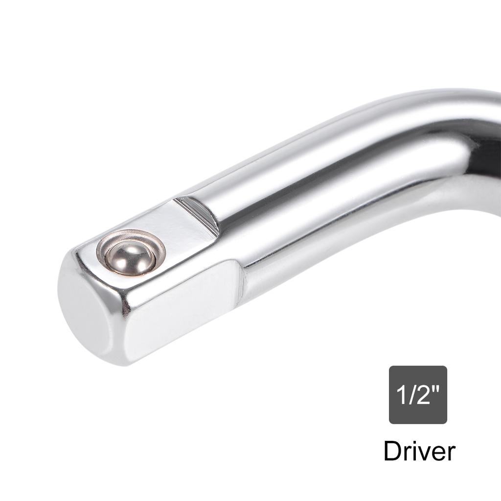 1/2/3pcs CR-V 1/4" 3/8" 1/2" Drive Socket Extension Bar Breaker L Shape Wrench Construction