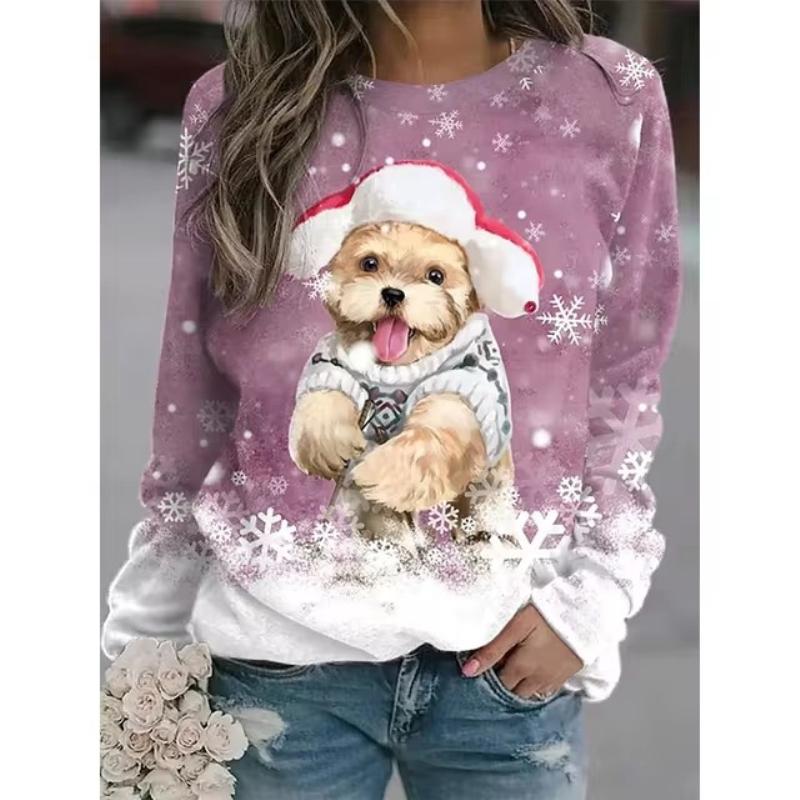 2024 Christmas Hoodie Snowman 3D Printed Sweatshirt for Men and Women Long Sleeve Hoodie Street Clothing Oversized Pullover Fash
